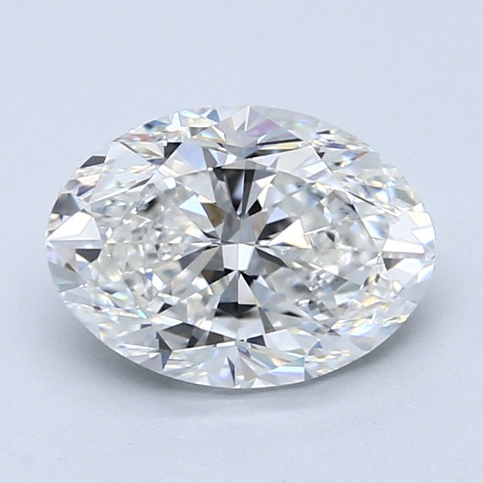 2 Carat OVAL - Natural Diamond - 2.01 - G - VS2 - VG - EX - EX - Diamonds By Rothschild