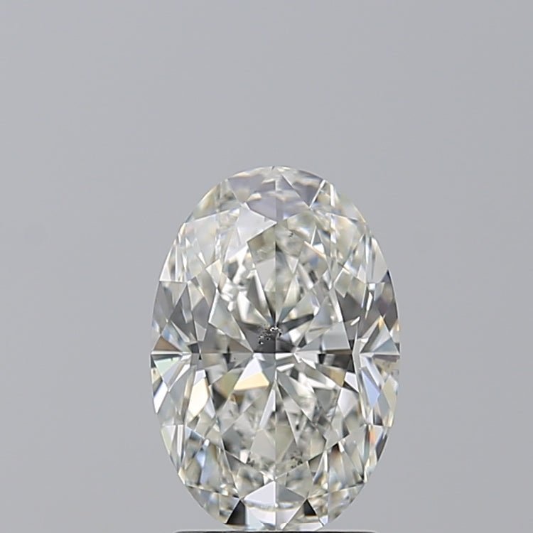 2 Carat Oval - Natural Diamond - 2.01 - H - SI1 - VG - EX - EX - Diamonds By Rothschild