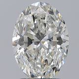 2 Carat Oval - Natural Diamond - 2.01 - H - SI1 - VG - EX - EX - Diamonds By Rothschild