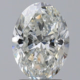 2 Carat Oval - Natural Diamond - 2.01 - H - SI2 - VG - EX - EX - Diamonds By Rothschild