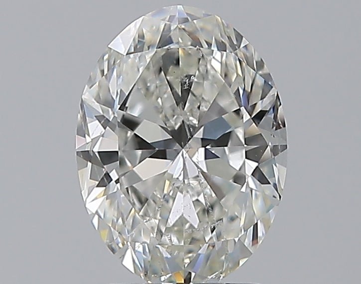 2 Carat Oval - Natural Diamond - 2.01 - H - SI2 - VG - EX - EX - Diamonds By Rothschild