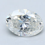 2 Carat OVAL - Natural Diamond - 2.01 - H - SI2 - VG - EX - VG - Diamonds By Rothschild