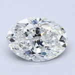 2 Carat OVAL - Natural Diamond - 2.01 - H - VS2 - VG - EX - EX - Diamonds By Rothschild