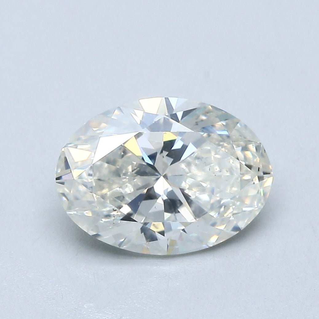 2 Carat Oval - Natural Diamond - 2.01 - I - SI1 - VG - EX - EX - Diamonds By Rothschild