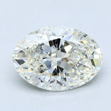 2 Carat Oval - Natural Diamond - 2.01 - J - VS2 - EX - EX - EX - Diamonds By Rothschild
