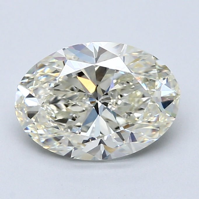 2 Carat Oval - Natural Diamond - 2.01 - J - VS2 - VG - EX - EX - Diamonds By Rothschild