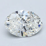 2 Carat Oval - Natural Diamond - 2.02 - G - SI2 - EX - EX - Diamonds By Rothschild
