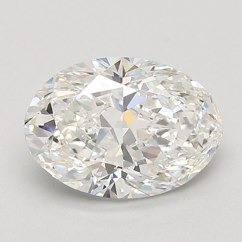 2 Carat Oval - Natural Diamond - 2.02 - H - VS2 - VG - VG - VG - Diamonds By Rothschild