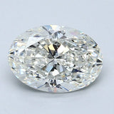 2 Carat Oval - Natural Diamond - 2.02 - I - SI1 - VG - EX - EX - Diamonds By Rothschild