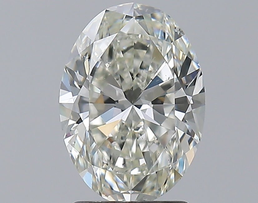 2 Carat Oval - Natural Diamond - 2.02 - I - SI1 - VG - EX - EX - Diamonds By Rothschild