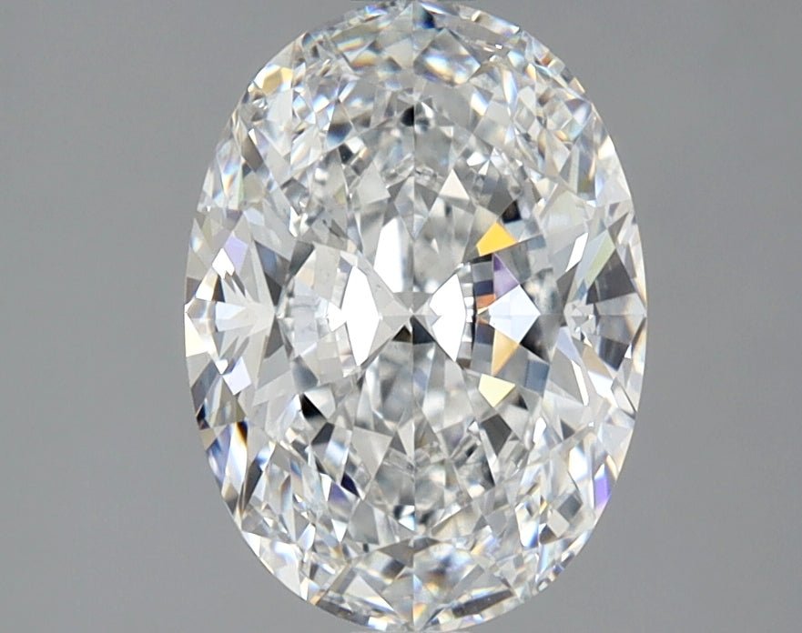 2 Carat Oval - Natural Diamond - 2.03 - E - VS1 - EX - EX - Diamonds By Rothschild