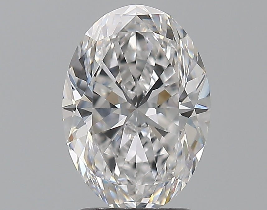 2 Carat Oval - Natural Diamond - 2.2 - D - VS2 - VG - EX - EX - Diamonds By Rothschild
