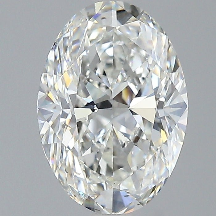 2 Carat Oval - Natural Diamond - 2.2 - G - SI1 - VG - EX - EX - Diamonds By Rothschild