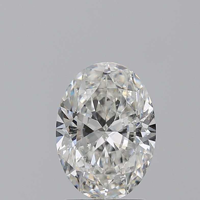 2 Carat Oval - Natural Diamond - 2.2 - G - SI2 - VG - EX - EX - Diamonds By Rothschild