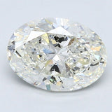 2 Carat Oval - Natural Diamond - 2.2 - I - SI2 - VG - EX - VG - Diamonds By Rothschild