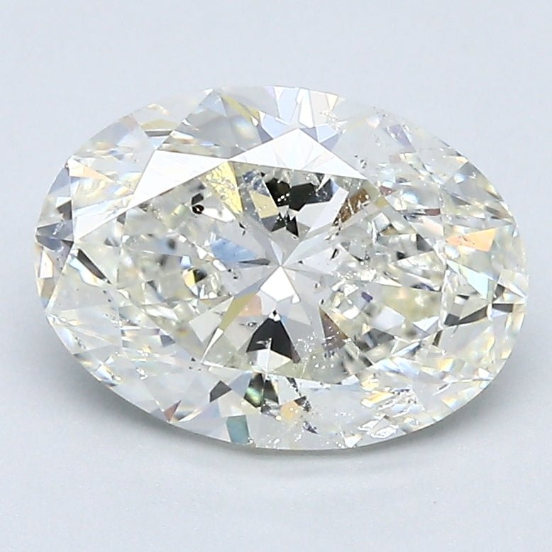 2 Carat Oval - Natural Diamond - 2.2 - I - SI2 - VG - EX - VG - Diamonds By Rothschild