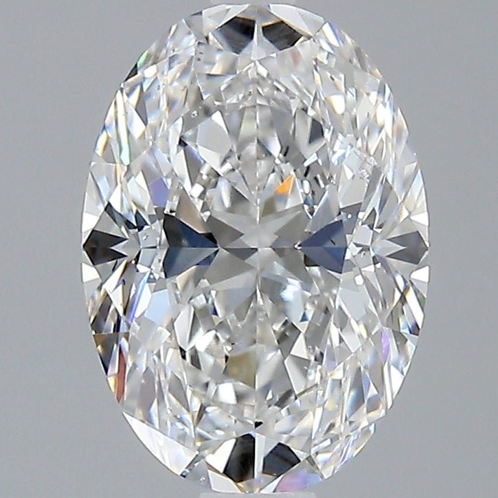 2 Carat Oval - Natural Diamond - 2.3 - F - SI1 - VG - EX - EX - Diamonds By Rothschild