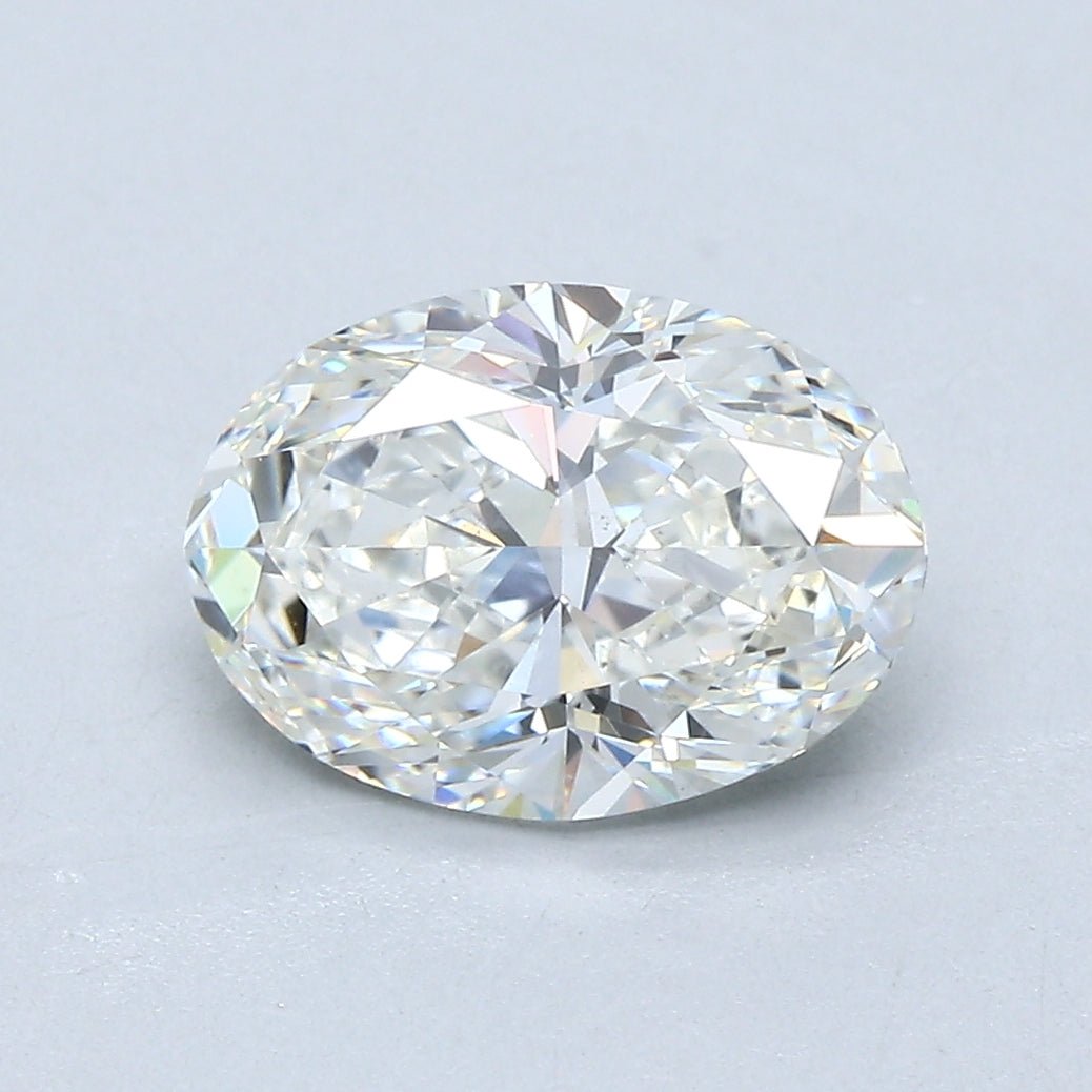 2 Carat Oval - Natural Diamond - 2.3 - H - SI1 - VG - EX - VG - Diamonds By Rothschild