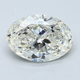 2 Carat OVAL - Natural Diamond - J - SI2 - 2.01 - VG - EX - EX - Diamonds By Rothschild