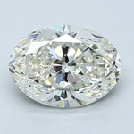 2 Carat OVAL - Natural Diamond - J - VS2 - 2.01 - VG - EX - EX - Diamonds By Rothschild