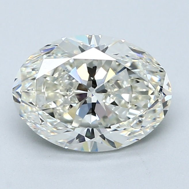 2 Carat OVAL - Natural Diamond - J - VS2 - 2.01 - VG - EX - EX - Diamonds By Rothschild