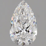 2 Carat PEAR - Natural Diamond - 1.7 - D - VVS2 - EX - VG - Diamonds By Rothschild