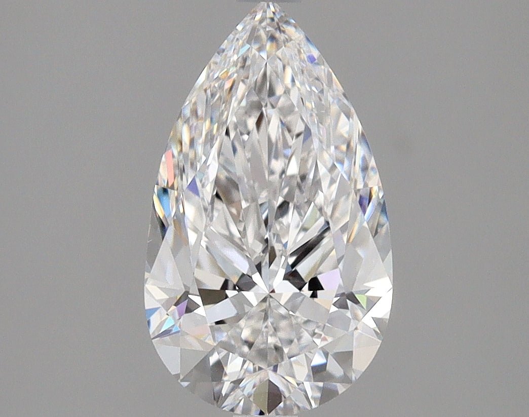 2 Carat PEAR - Natural Diamond - 1.7 - D - VVS2 - EX - VG - Diamonds By Rothschild