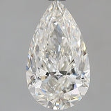 2 Carat Pear - Natural Diamond - 1.9 - I - VS1 - VG - EX - VG - Diamonds By Rothschild