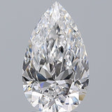 2 Carat Pear - Natural Diamond - 2 - D - VS1 - VG - EX - EX - Diamonds By Rothschild