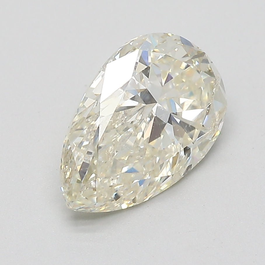 2 Carat Pear - Natural Diamond - 2 - M - I2 - VG - VG - VG - Diamonds By Rothschild