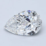 2 Carat Pear - Natural Diamond - 2.01 - E - VS2 - VG - EX - EX - Diamonds By Rothschild