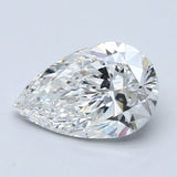 2 Carat Pear - Natural Diamond - 2.01 - F - SI2 - VG - EX - EX - Diamonds By Rothschild