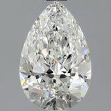 2 Carat Pear - Natural Diamond - 2.01 - G - SI1 - EX - EX - Diamonds By Rothschild