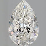 2 Carat Pear - Natural Diamond - 2.01 - G - SI2 - EX - EX - Diamonds By Rothschild