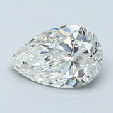 2 Carat Pear - Natural Diamond - 2.01 - G - SI2 - VG - EX - EX - Diamonds By Rothschild