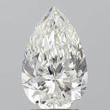 2 Carat Pear - Natural Diamond - 2.01 - H - SI2 - VG - VG - EX - Diamonds By Rothschild