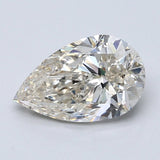 2 Carat Pear - Natural Diamond - 2.01 - J - SI1 - VG - EX - EX - Diamonds By Rothschild