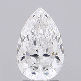 2 Carat Pear - Natural Diamond - 2.02 - E - VS2 - VG - EX - EX - Diamonds By Rothschild
