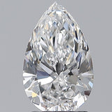 2 Carat Pear - Natural Diamond - 2.03 - E - VS2 - VG - EX - EX - Diamonds By Rothschild