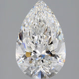 2 Carat Pear - Natural Diamond - 2.2 - E - VVS2 - VG - EX - EX - Diamonds By Rothschild