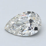 2 Carat Pear - Natural Diamond - 2.22 - H - SI1 - G - EX - VG - Diamonds By Rothschild