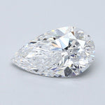 2 Carat Pear - Natural Diamond - 2.3 - D - VS1 - VG - VG - VG - Diamonds By Rothschild