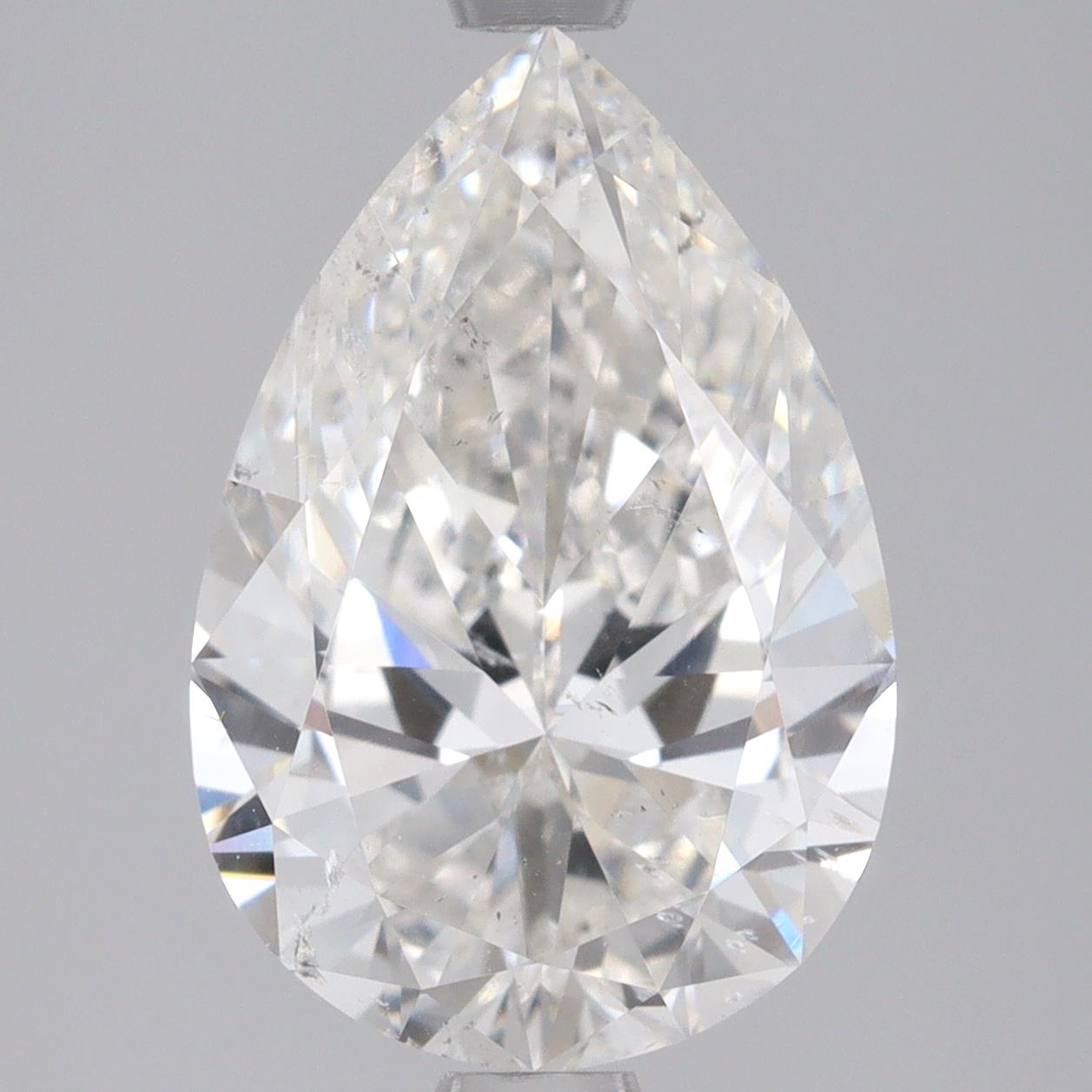 2 Carat Pear Shape Cut Diamond - G SI1 - 2.01ct - 166123 - Diamonds By Rothschild