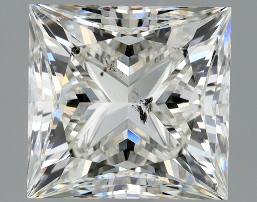 2 Carat Princess Cut Natural Diamond - I SI2 - 1.8ct - VG Symmetry Grade - Diamonds By Rothschild