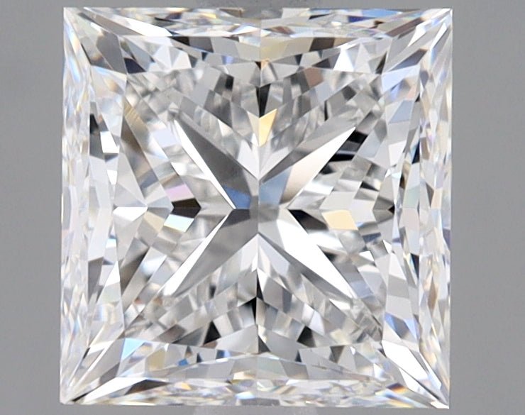2 Carat Princess - Natural Diamond - 1.9 - E - VVS2 - VG - VG - Diamonds By Rothschild