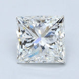 2 Carat PRINCESS - Natural Diamond - 1.9 - G - VS1 - VG - EX - VG - Diamonds By Rothschild