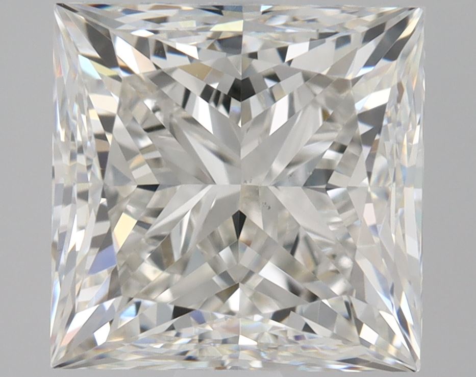 2 Carat Princess - Natural Diamond - 1.9 - I - Very Slightly Included - VG - EX - VG - Diamonds By Rothschild