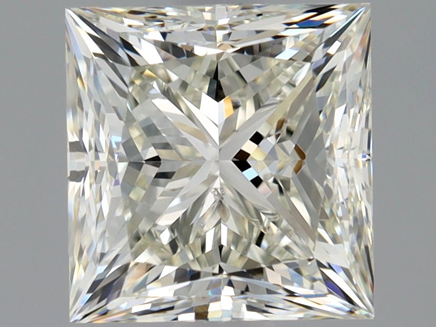 2 Carat Princess - Natural Diamond - 1.91 - J - SI2 - VG - VG - Diamonds By Rothschild