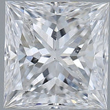 2 Carat Princess - Natural Diamond - 2 - F - SI2 - VG - EX - VG - Diamonds By Rothschild