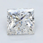 2 Carat PRINCESS - Natural Diamond - 2 - H - SI1 - VG - VG - f - Diamonds By Rothschild